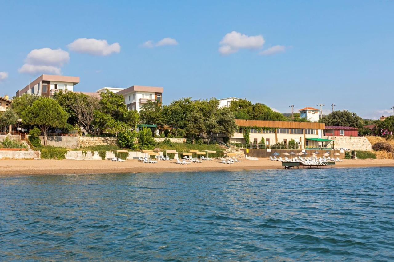 Troas Beach Hotel Tavaklı Buitenkant foto