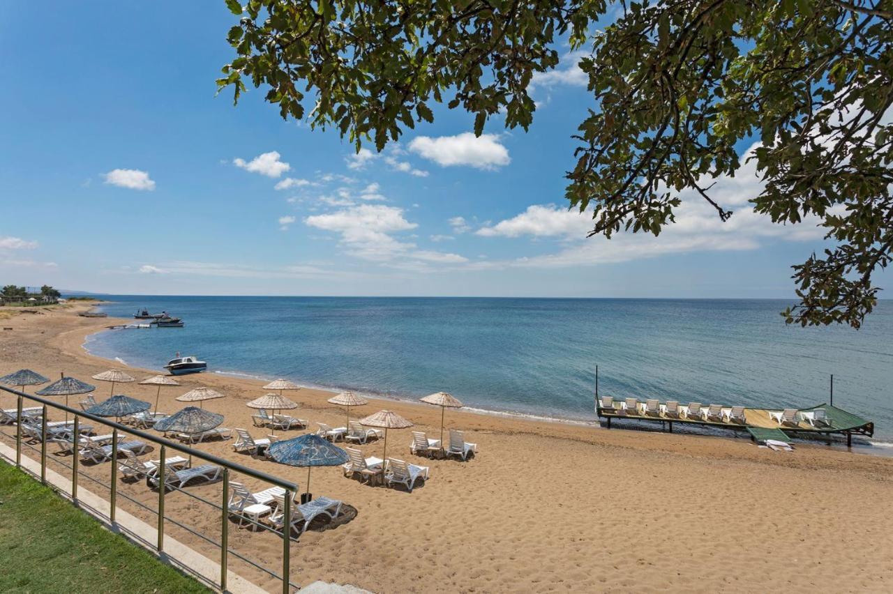 Troas Beach Hotel Tavaklı Buitenkant foto