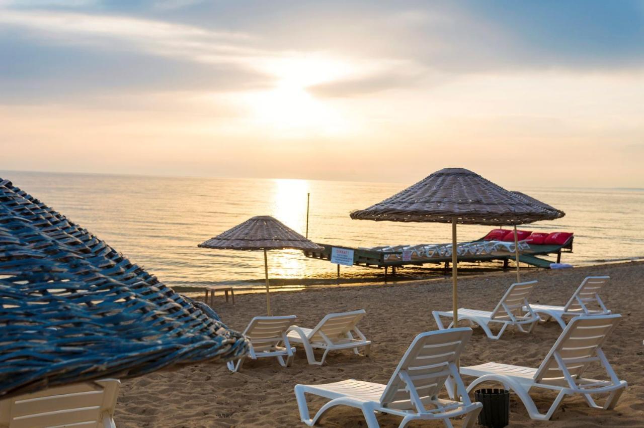 Troas Beach Hotel Tavaklı Buitenkant foto